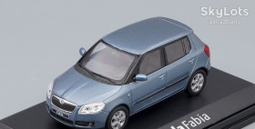 : Закордонні : Зарубежные ^/--/^ Skoda Fabia II   (2007), satin gray met, в пластиковом боксе  - Abrex ^_^^^ Skoda Fabia II (2007), satin gray met, в пластиковому боксі - Abrex - фото фото фото