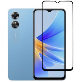 Чохли, бампера Чехлы, бампера ^/--/^ Захисне скло Fiji Premium для Oppo A /--/ 17 повне проклеювання Anti-Static чорний ^_^^^ Защитное стекло Fiji Premium для Oppo A /--/ 17 полное проклеивание Anti-Static черный - фото фото фото