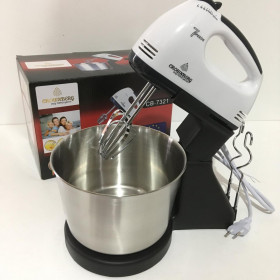 Міксери Миксеры ^/--/^ Міксер Crownberg Cb 7321 З Металевою Чашею 300 /--/ Вт 7 Швидкостей ^_^^^ Миксер Crownberg Cb 7321 С Металлической Чашей 300 /--/ Вт 7 Скоростей - фото фото фото