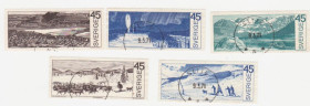 Скандинавія Скандинавия ^/--/^ Швеция 1970 г. № 678‑682 гашеная серия ^_^^^ Швеція 1970 р. No 678‐682 гашена серія - фото фото фото