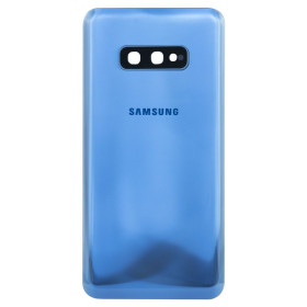 Корпуса на Samsung Корпуса на Samsung ^/--/^ Задня частина корпусу Samsung Galaxy S /--/ 10 /--/ E SM-G /--/ 970 Blue  (з склом камери) ^_^^^ Задняя часть корпуса Samsung Galaxy S /--/ 10 /--/ E SM-G /--/ 970 Blue (со стеклом камеры) - фото фото фото