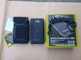 Зовнішні акумулятори (Power Bank) Внешние аккумуляторы (Power Bank) ^/--/^ Нова Універсальна мобільна батарея Sandberg Survivor Powerbank 76800 /--/ mAh Black   (421-15) Повербанк УМБ ^_^^^ Новая Универсальная мобильная батарея Sandberg Survivor Powerbank 76800 /--/ mAh Black (421-15) Повербанк УМБ - фото фото фото