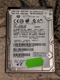 Жорсткі диски Жесткие диски ^/--/^ 100% hdd 2.5 320 гб hitachi 7200 78.2/79.5 жесткий диск hts /--/ 725032 /--/ a /--/ 9 /--/ a /--/ 364 хитачи - фото фото фото
