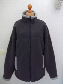 Толстовки Толстовки ^/--/^ Prom           ( XXL - 52 р ) Cutting Edge Мужская флисовая куртка толстовка  на меху шерпа Б / У - фото фото фото