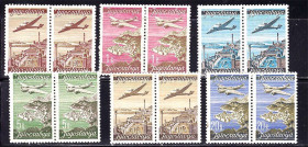 Транспорт Транспорт ^/--/^ Авиация .  Югославия  1947 г MNH - пары ^_^^^ Югославія 1947 MNH - пари - фото фото фото