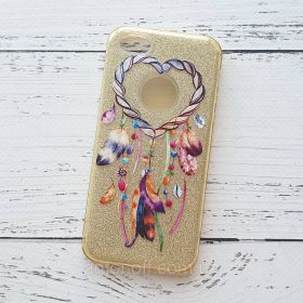 Чохли, бампера Чехлы, бампера ^/--/^ Чохол для iPhone 5, iPhone 5 /--/ S, iPhone SE силіконовий, пластиковий, золотистий, Hoco ^_^^^ Чехол для iPhone 5, iPhone 5 /--/ S, iPhone SE силиконовый, пластиковый, золотистый, Hoco - фото фото фото