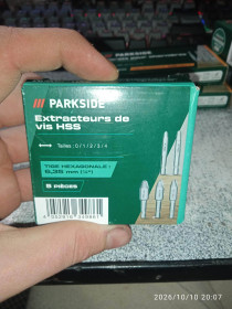 Свердла Сверла ^/--/^ Parkside® приладдя для дриля hss — екстрактори для шурупів ^_^^^ Parkside® принадлежности для дриля hss — экстракторы для шурупов - фото фото фото