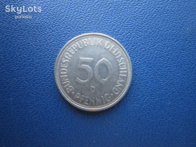 НДР, ФРН ГДР, ФРГ ^/--/^ Монета 50 пфенігів Німеччина ФРН 1974 D ^_^^^ Монета 50 пфеннигов Германия ФРГ 1974 D - фото фото фото