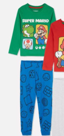Піжами, халати Пижамы, халаты ^/--/^ Піжама бавона Маріо Disney Super Mario primark 7-8  р. 122-128 ^_^^^ Пижама хлопона Марио Disney Super Mario primark 7-8 г. 122-128 - фото фото фото