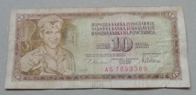 Югославія Югославия ^/--/^ Югославия 10 динар 1978 ^_^^^ Югославія 10 динар 1978 - фото фото фото