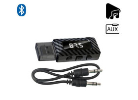 FM-Модулятори FM-Модуляторы ^/--/^ Адаптер Bluetooth в машину Receiver AUX BT /--/ 5.3 Black ^_^^^ Bluetooth в машину Receiver AUX BT /--/ 5.3 Black - фото фото фото