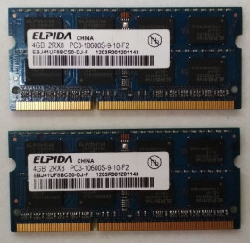 Оперативна пам'ять Оперативная память ^/--/^ Для ноутбука 8 GB 2 /--/ x /--/ 4 /--/ GB DDR /--/ 3 1333 /--/ MHz Elpida PC /--/ 3 10600 /--/ S 2 /--/ Rx /--/ 8 RAM Оперативна пам&amp;apos;ять ^_^^^ Для ноутбука 8 GB 2 /--/ x /--/ 4 /--/ GB DDR /--/ 3 1333 /--/ MHz Elpida PC /--/ 3 10600 /--/ S 2 /--/ Rx 8 RAM Оперативная память - фото фото фото