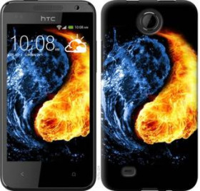 Чохли, бампера Чехлы, бампера ^/--/^ Чехол на HTC Desire 300 Инь-Янь 1670 /--/ u-224 - фото фото фото