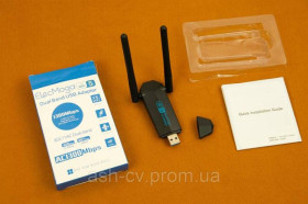 Маршрутизатори Маршрутизаторы ^/--/^ Адаптер, Wi-Fi, 5, USB, 1300 Mbps, 5 GHz, 2.4 GHz, ElecMoga, AC /--/ 1300, RTL-EN /--/ 191123 /--/ V /--/ 2 - фото фото фото