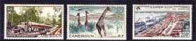 Фауна Фауна ^/--/^ Фауна . Камерун  1955  г **   - жираф - техника , флот , авиация ^_^^^ Камерун 1955 г ** — жираф — техніка, флот, авіація - фото фото фото