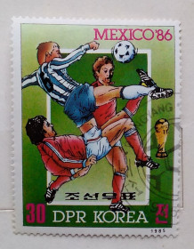 Спорт Спорт ^/--/^ Северная Корея 1985 г - Чемпионат мира по футболу, Мексика ^_^^^ Північна Корея 1985 - Чемпіонат світу з футболу, Мексика - фото фото фото