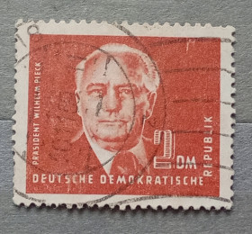 НДР, ФРН ГДР, ФРГ ^/--/^ ГДР 1952 г - президент Вильгельм Пик ^_^^^ НДР 1952 — президент Вільгельм Пік - фото фото фото