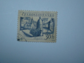 Чехословаччина Чехословакия ^/--/^ ЧССР, Михель 2009,том I, 1721, Городские здания. ^_^^^ ЧССР, Міхель 2009,том I, 1721, Міські будівлі. - фото фото фото