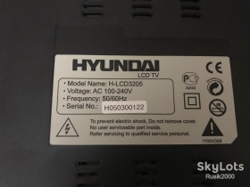 Інші виробники Другие производители ^/--/^ Телевизор Hyundai H-LCD /--/ 3205 на запчасти ^_^^^ Телевізор Hyundai H-LCD /--/ 3205 на запчастини - фото фото фото