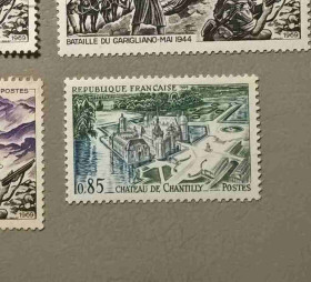 Франція Франция ^/--/^ Франция Архитектура Замок 1969 ^_^^^ Франція Архітектура Замок 1969 - фото фото фото