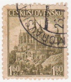 Чехословаччина Чехословакия ^/--/^ Чехословакия  1937 г № 378 гашеная ^_^^^ Чехословаччина 1937 р. No 378 гашена - фото фото фото