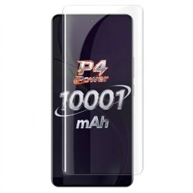 Чохли, бампера Чехлы, бампера ^/--/^ Захисне скло Fiji Curved UV для Realme P /--/ 4 Power (RMX /--/ 5107) анти-відбитки (з клеєм та УФ лампой) Clear - фото фото фото