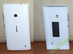 Корпуса на Nokia Корпуса на Nokia ^/--/^ NOKIA 520 задняя часть корпуса (крышка) белая оригинал 100% ^_^^^ NOKIA 520 задня частина корпусу (кришка) біла оригінал 100% - фото фото фото