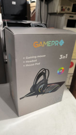 Комплекти Комплекты ^/--/^ Комплект GamePro  (мишка + килимок + гарнітура) Combo 3 в 1  (GS /--/ 890) ^_^^^ Комплект GamePro (мышка + коврик + гарнитура) Combo 3 в 1 (GS /--/ 890) - фото фото фото