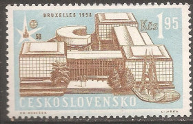 Чехословаччина Чехословакия ^/--/^ Чехословакия 1958 Sc.872 ** ^_^^^ Чехословаччина 1958 Sc.872 ** - фото фото фото