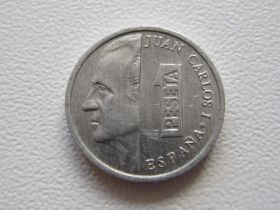 Іспанія Испания ^/--/^ Испания 1 песета 1990 года 22528 ^_^^^ Іспанія 1 песета 1990 22528 - фото фото фото