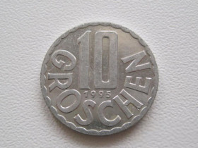 Австрія Австрия ^/--/^ Австрия 10 грошей 1995 года 19976 ^_^^^ Австрія 10 грошей 1995 року 19976 - фото фото фото