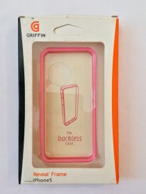 Чохли, бампера Чехлы, бампера ^/--/^ Чехол Бампер Griffin iPhone 5/5 /--/ S Розовый ^_^^^ Чехол Бампер Griffin iPhone 5/5 /--/ S Рожевий - фото фото фото
