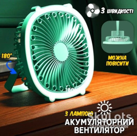 Вентилятори Вентиляторы ^/--/^ Портативный вентилятор аккумуляторный с кольцевой лампой Breeze Silent Fan беспроводной, 3 режима, регулировка ^_^^^ Портативний вентилятор акумуляторний з кільцевою лампою Breeze Silent Fan бездротовий, 3 режими, регулювання - фото фото фото