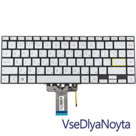 Клавіатури Клавиатуры ^/--/^ Клавиатура для ноутбука ASUS (X /--/ 421 series) ukr, silver, без фрейма, подсветка клавиш (ОРИГИНАЛ) ^_^^^ Клавіатура для ноутбука ASUS (X /--/ 421 series) ukr, silver, без фрейму, підсвічування клавіш (ОРИГИНАЛ) - фото фото фото