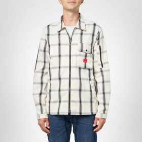 Вітровки Ветровки ^/--/^ Вітровка Hugo   (Hugo Boss)Cotton Mix Canvas Zip Up Overshirt ^_^^^ Hugo (Hugo Boss)Cotton Mix Canvas Zip Up Overshirt - фото фото фото