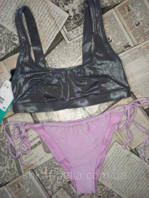 Купальники, парео Купальники, парео ^/--/^ Купальник 75 /--/ В 44 р H&amp;amp;M Топ Глиттер Люрекс евро 38/36 ^_^^^ Купальник 75 /--/ В 44 р H&amp;amp;M Топ Гліттер Люрекс євро 38/36 - фото фото фото