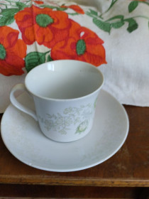 Чашки, кружки Чашки, кружки ^/--/^ Старинная фарфоровая чашка с блюдцем из Германии ^_^^^ Старовинна фарфорова чашка з блюдцем з Німеччини - фото фото фото