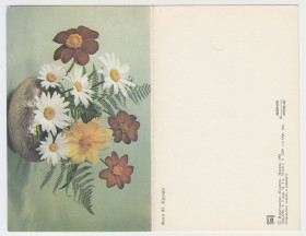 СРСР СССР ^/--/^ С днем рождения Цветы Квіти 1981 Круцко P /--/ 11 /--/ B ^_^^^ С днем рождения Цветы Цветы 1981 Круцко P /--/ 11 /--/ B - фото фото фото
