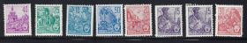 НДР, ФРН ГДР, ФРГ ^/--/^ ZM ГДР 1953 г  MNH - стандарт - разновидность ^_^^^ ZM НДР 1953 р MNH - стандарт - різновид - фото фото фото