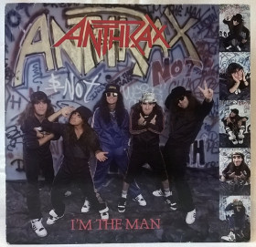 Платівки Пластинки ^/--/^ Anthrax - I&amp;apos;m The Man - 1987.  (LP). 12. Vinyl. Пластинка. Europe ^_^^^ Anthrax - I&amp;apos;m The Man - 1987. (LP). 12.Vinyl. Пластинка. Europe - фото фото фото