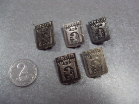 Геральдика Геральдика ^/--/^ знак герб львов тяжелый лот 5 шт №1367 ^_^^^ герб левів важкий лот 5 шт No /--/ 1367 - фото фото фото
