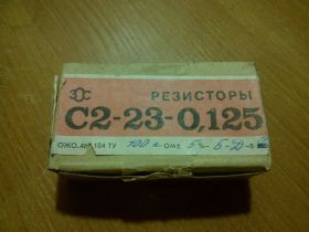 Резистори Резисторы ^/--/^ РЕЗИСТОР С /--/ 2-23-0,125 100 /--/ кОм. НОВЫЕ. В ЛОТЕ 10 ШТ! ^_^^^ Резистор С /--/ 2-23-0,125 100 км. Нові. У Лоті 10 ШТ! - фото фото фото