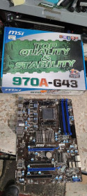 Материнські плати Материнские платы ^/--/^ Мат. плата MSI 970 /--/ A-G /--/ 43 Socket AM /--/ 3+ AMD 970 PCI-E+GbLAN SATA ATX 4 /--/ DDR /--/ 3 № 24110111 ^_^^^ Мат. плата MSI 970 /--/ A-G /--/ 43 Socket AM /--/ 3+ AMD 970 PCI-E+GbLAN SATA ATX 4 /--/ DDR /--/ 3 No 24110111 - фото фото фото