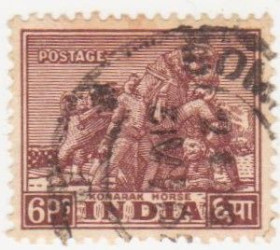 Інші країни Другие страны ^/--/^ Индия  1949 г. № 195 гашеная ^_^^^ Індія 1949 р. No 195 гашена - фото фото фото