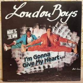 Платівки Пластинки ^/--/^ London Boys - I&amp;apos;m Gonna Give My Heart - 1986.  (EP). 12. Vinyl. Пластинка. Germany. ^_^^^ London Boys - I&amp;apos;m Gonna Give My Heart - 1986. 12.Vinyl. Пластинка. Germany. - фото фото фото