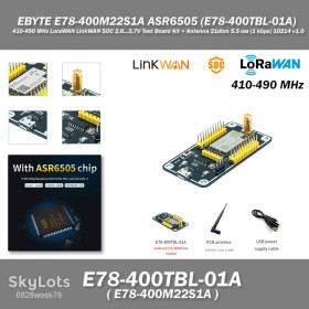 Інше Другое ^/--/^ EBYTE E /--/ 78-400 /--/ M /--/ 22 /--/ S /--/ 1 /--/ A ASR /--/ 6505  (E /--/ 78-400 /--/ TBL-01 /--/ A) модуль 410-490 MHz LoraWAN LinkWAN SOC 2,6...3,7 /--/ V Test Board Kit + Antenna 21 /--/ dbm 5.5 км  (1 kbps) 10214 v /--/ 1.0 ^_^^^ EBYTE E /--/ 78-400 /--/ M /--/ 22 /--/ S /--/ 1 /--/ A ASR /--/ 6505 (E /--/ 78-400 /--/ TBL-01 /--/ A) модуль 410-490 MHz LoraWAN LinkWAN SOC 2,6...3,7 /--/ V Test Board Kit + Antenna 21 /--/ dbm 5.5 км (1 kbps) 10214 v /--/ 1.0 - фото фото фото