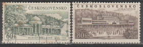 Чехословаччина Чехословакия ^/--/^ Чехословакия Чехословаччина 1958 архитектура города ^_^^^ Чехословаччина 1958 архітектура міста - фото фото фото