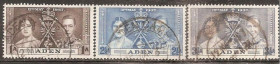 Інші країни Другие страны ^/--/^ Аден (Брит.колония) 1937 Sc.13-15 гаш. ПОЛНАЯ серия ^_^^^ Аден (Бріт.колонія) 1937 Sc.13-15 гаш. Повна серія - фото фото фото