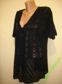 Кофти Кофты ^/--/^ НОВАЯ! Ажурная кофта -oscar 50-52 р ^_^^^ Нова! Ажурна кофта -oscar 50-52 р - фото фото фото