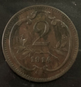 Австро-Угорщина Австро-Венгрия ^/--/^ Австро-Угорщина. 2 гелери 1914 р. ^_^^^ Австро-Угорщина. 2 Гелери 1914 р. - фото фото фото